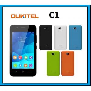 InfoGate-OUKITEL Smartphone C1, Quad Core, 4", Flash LED, Black