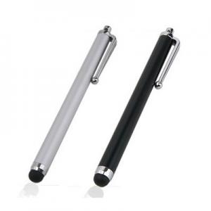 InfoGate-Capacitive Stylus Pen &gamma;&iota;&alpha; iPad/iPhone/Tablets/Smart Phones set of 2 Black &amp; White